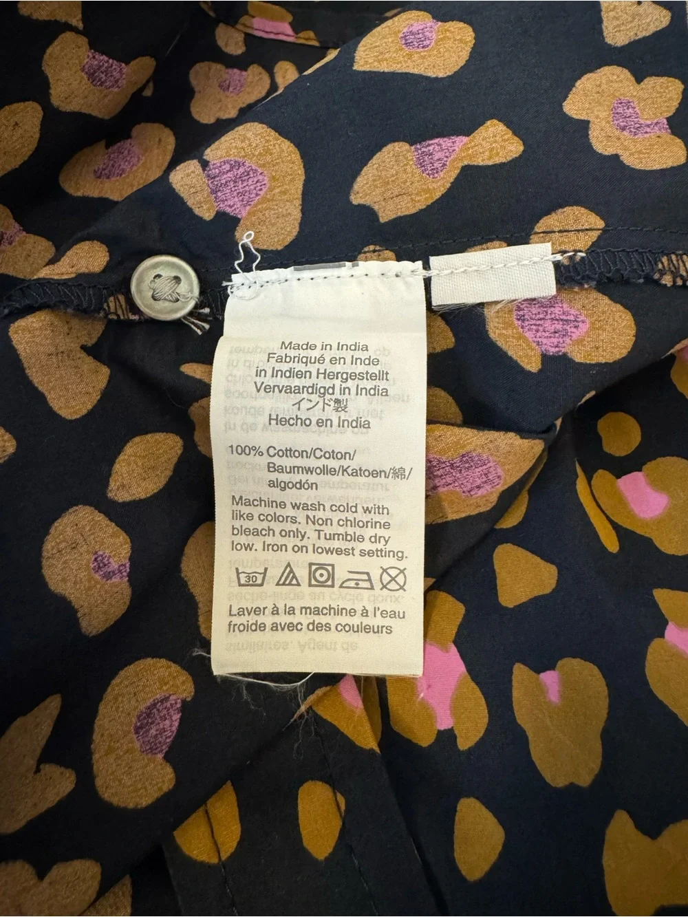 EUC J Crew shirt dress with pockets!